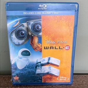 Disney Pixar WALL-E Blu-ray + DVD New Sealed in Plastic 2 discs